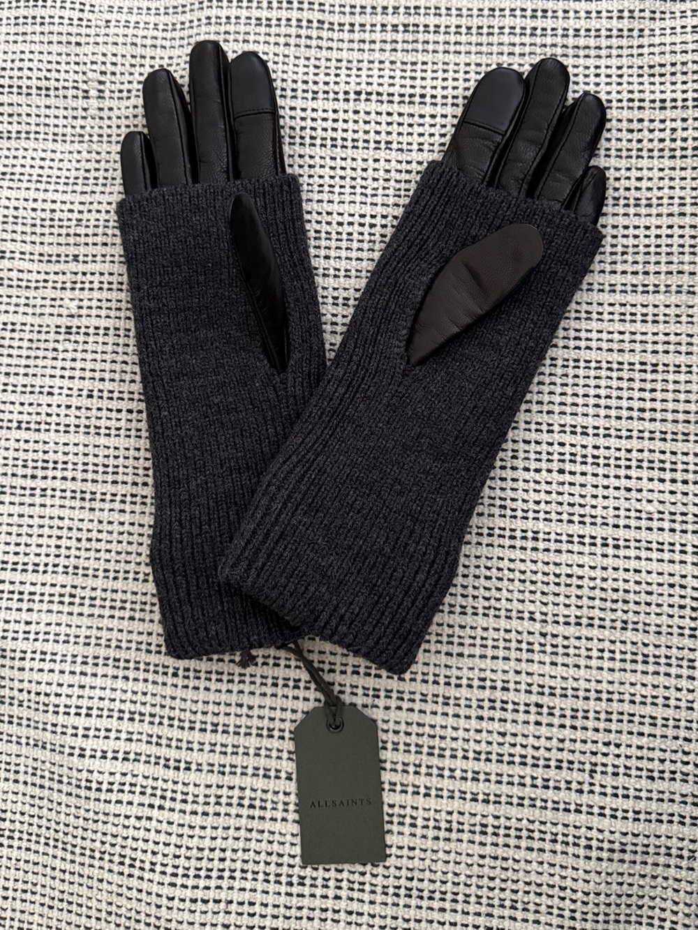 All saints leather gloves New